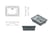 Clear PP No. 3 Tray