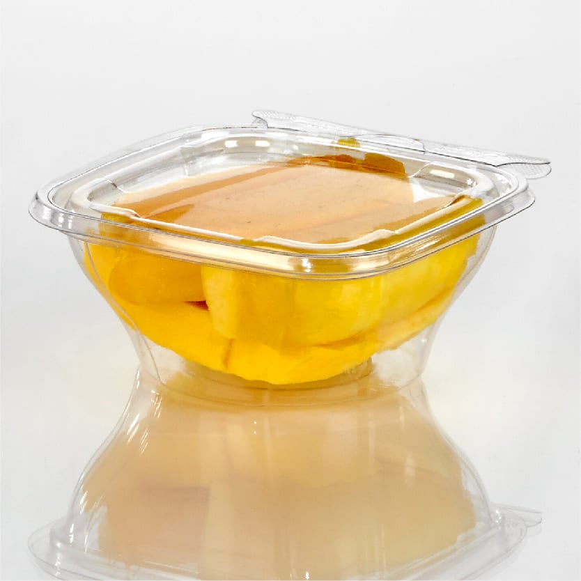 10 oz. Square to Round Container | T21350