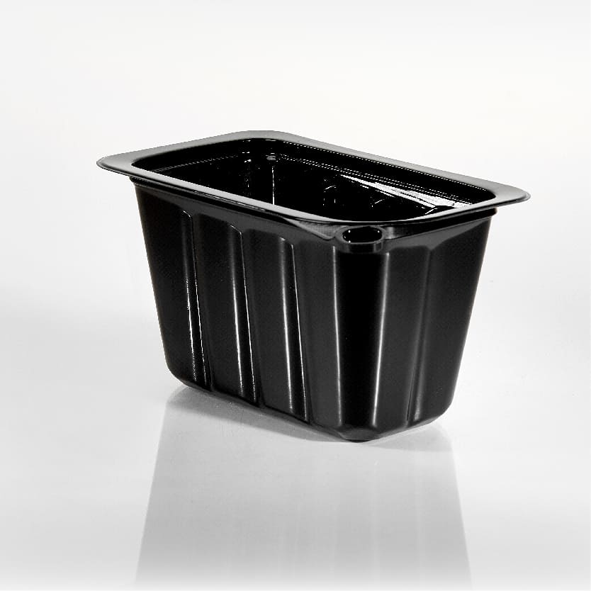 Container, 2 PC TE Base Black | T22086