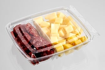 2 Compartment Snack Pack