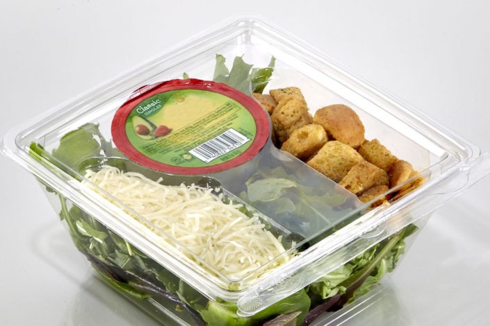 Insert, 3 Compartment for Large Square Bowls